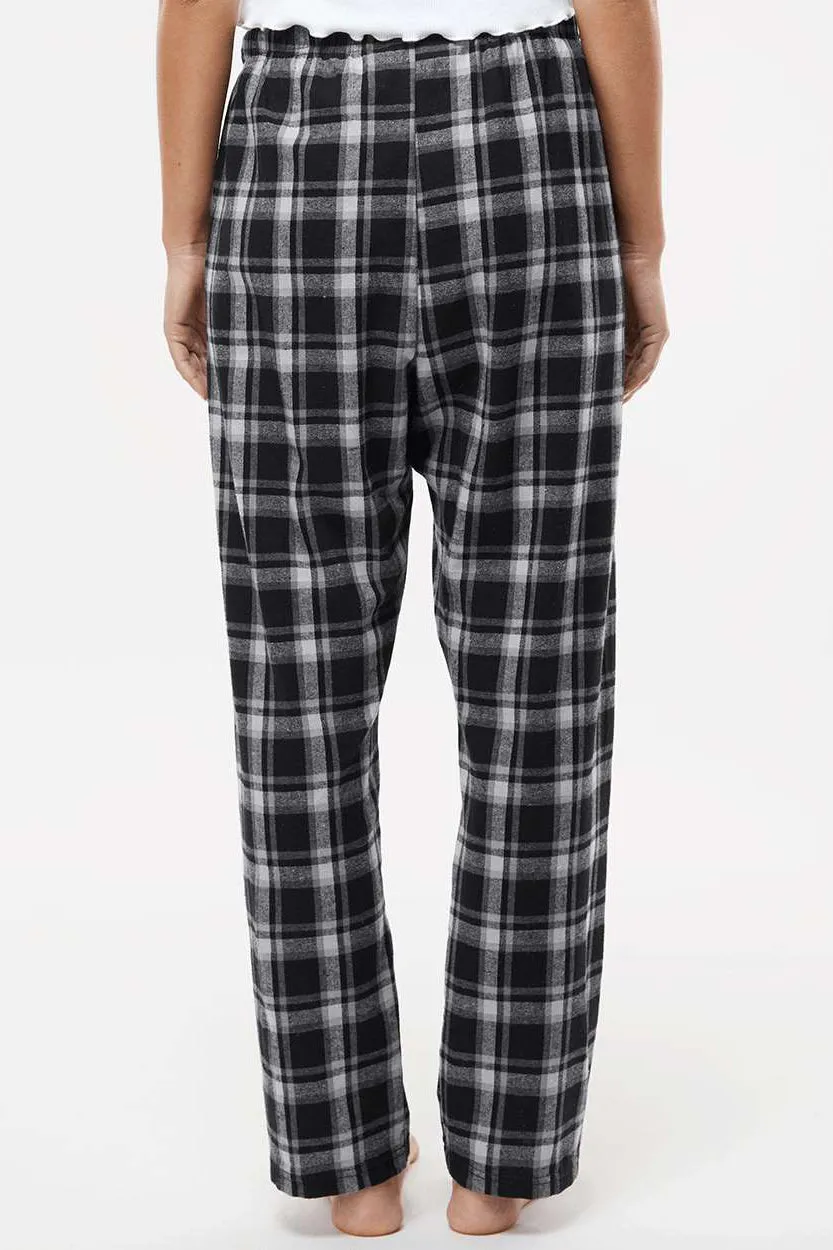 Boxercraft Womens Haley Flannel Pants w/ Pockets - Heritage Black Plaid