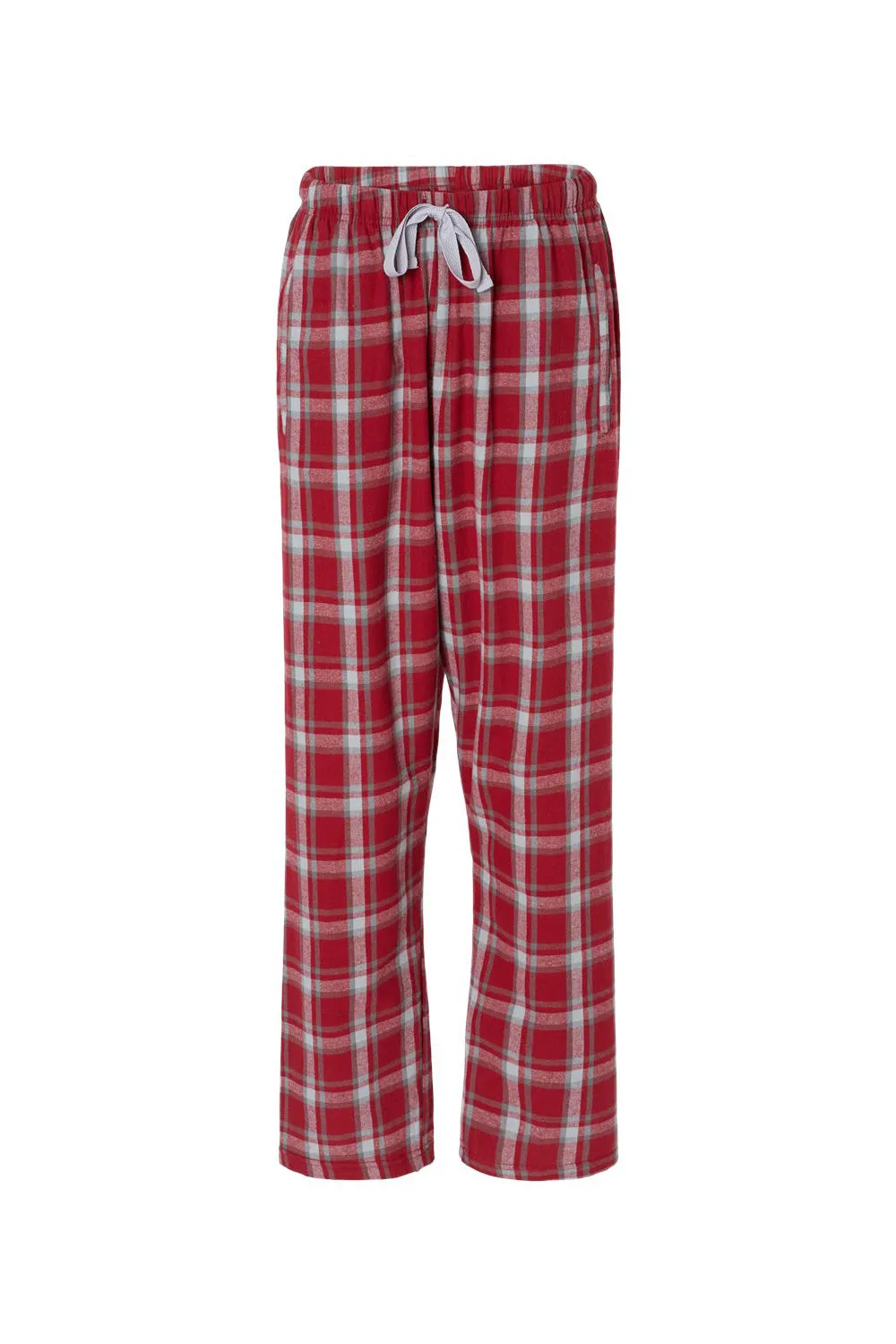 Boxercraft Womens Haley Flannel Pants w/ Pockets - Heritage Garnet Red Plaid