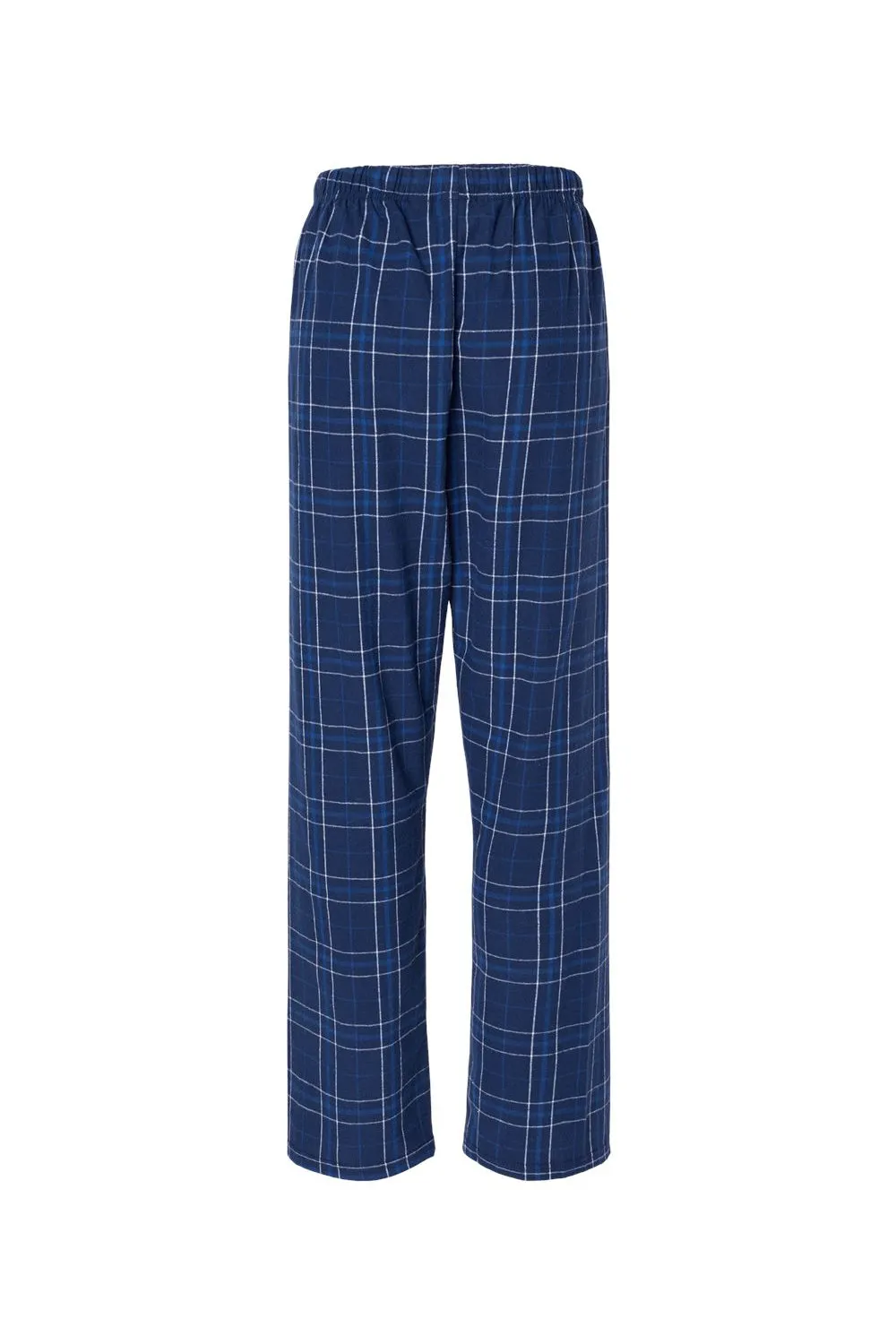 Boxercraft Womens Haley Flannel Pants w/ Pockets - Navy Blue Field Day Plaid