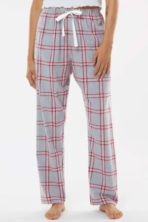 Boxercraft Womens Haley Flannel Pants w/ Pockets - Oxford Red Tomboy Plaid
