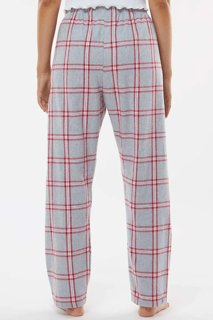 Boxercraft Womens Haley Flannel Pants w/ Pockets - Oxford Red Tomboy Plaid
