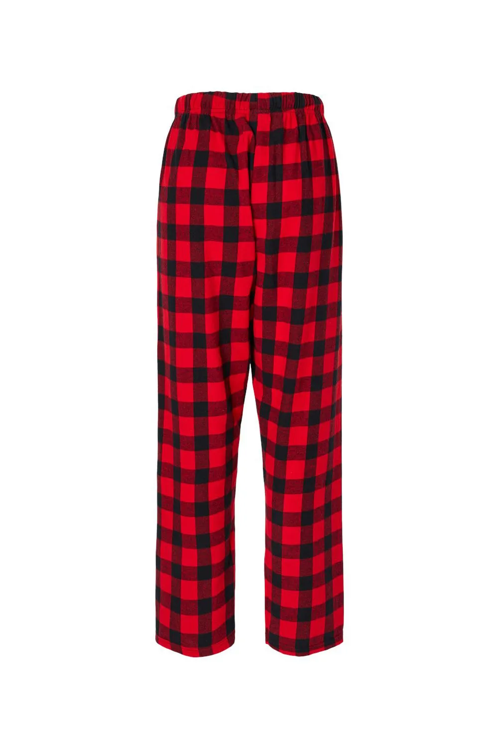 Boxercraft Womens Haley Flannel Pants w/ Pockets - Red/Black Buffalo