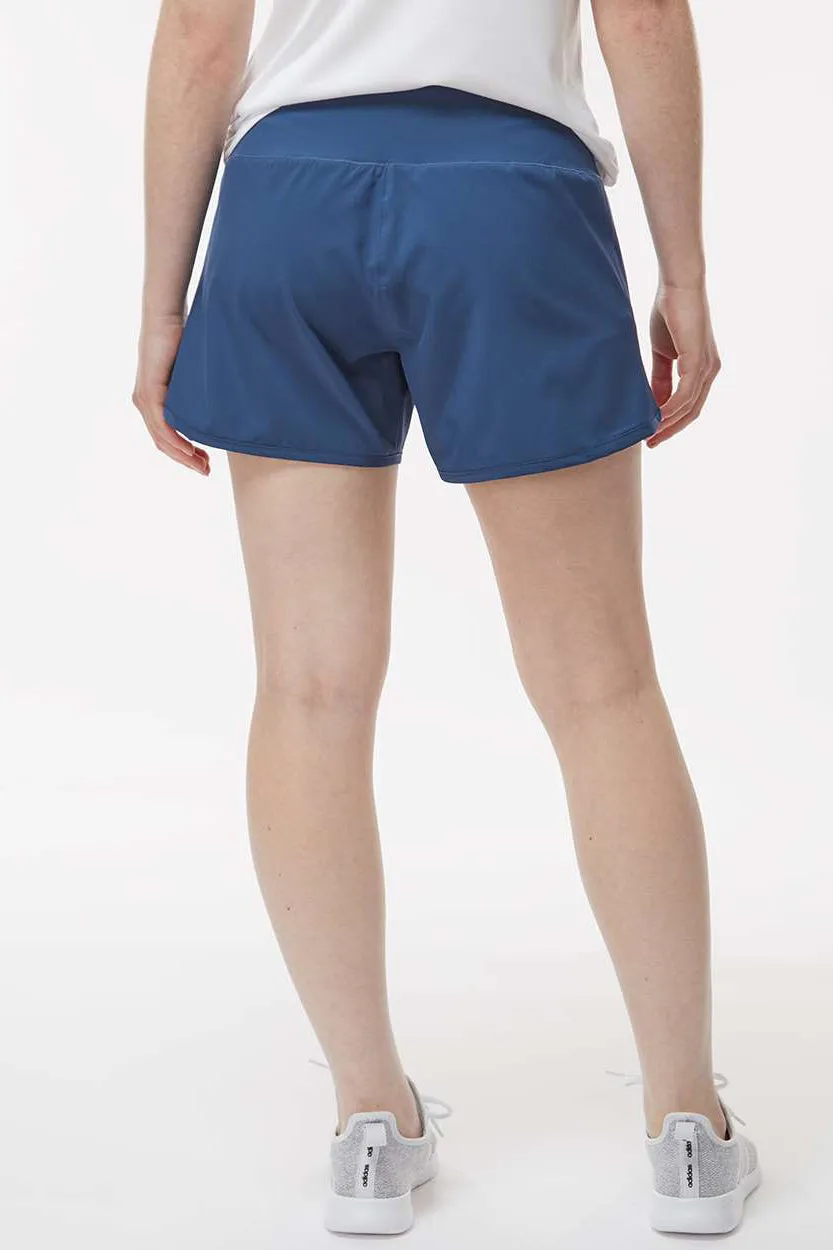 Boxercraft Womens Stretch Woven Lined Shorts - Indigo Blue