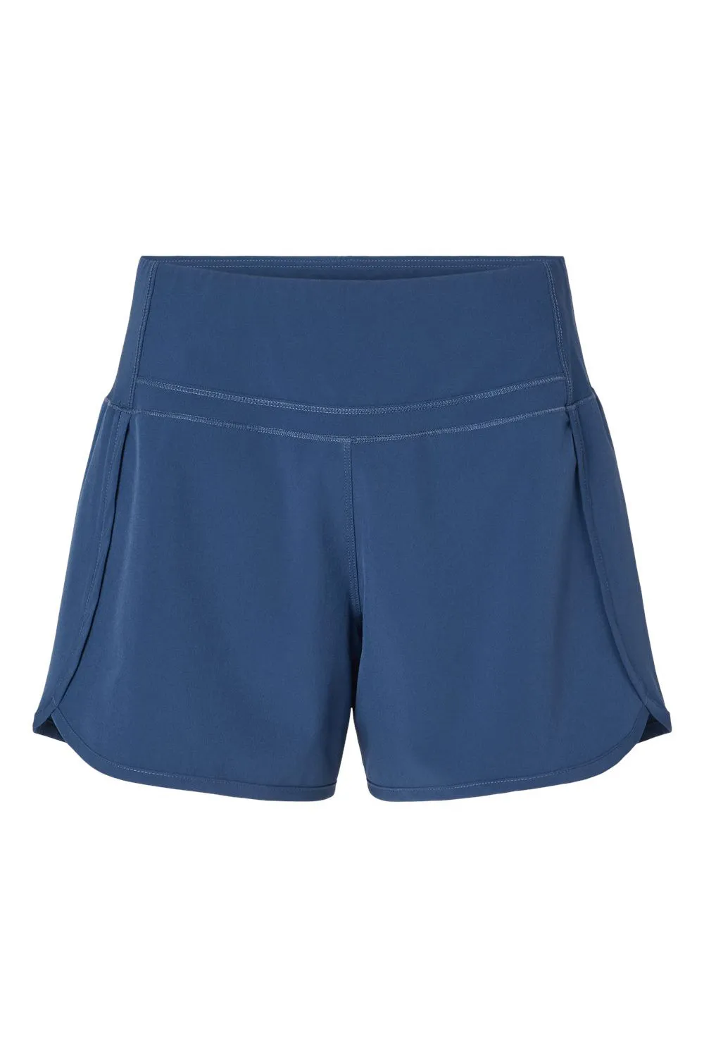 Boxercraft Womens Stretch Woven Lined Shorts - Indigo Blue