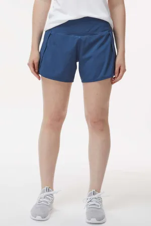 Boxercraft Womens Stretch Woven Lined Shorts - Indigo Blue