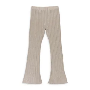 CALLIPYGIAN LUREX CRINKLE CHAMPAGNE WOMEN'S STRAIGHT PANTS