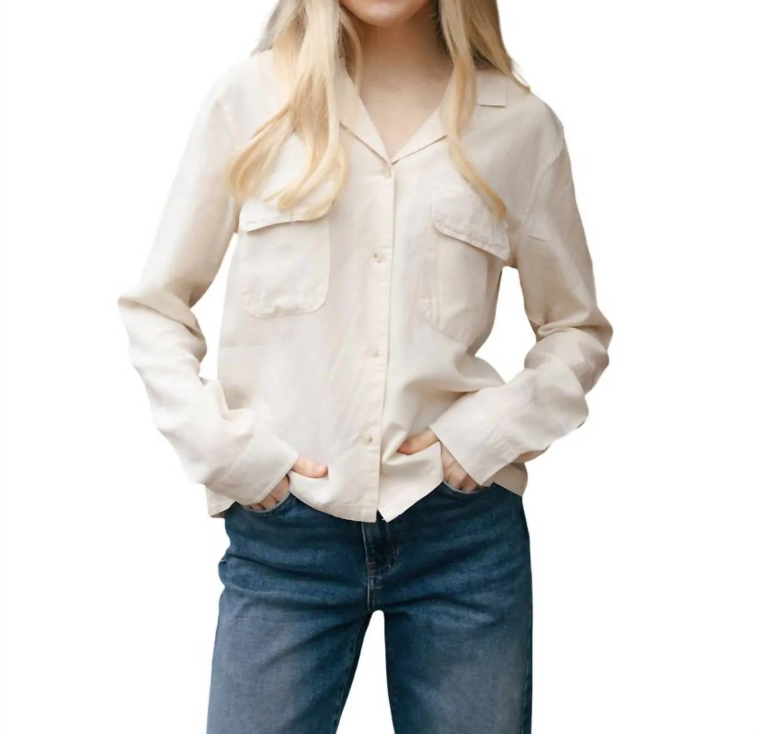 Casey Shirt In Bone