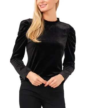 CeCe Shirred Cap Top