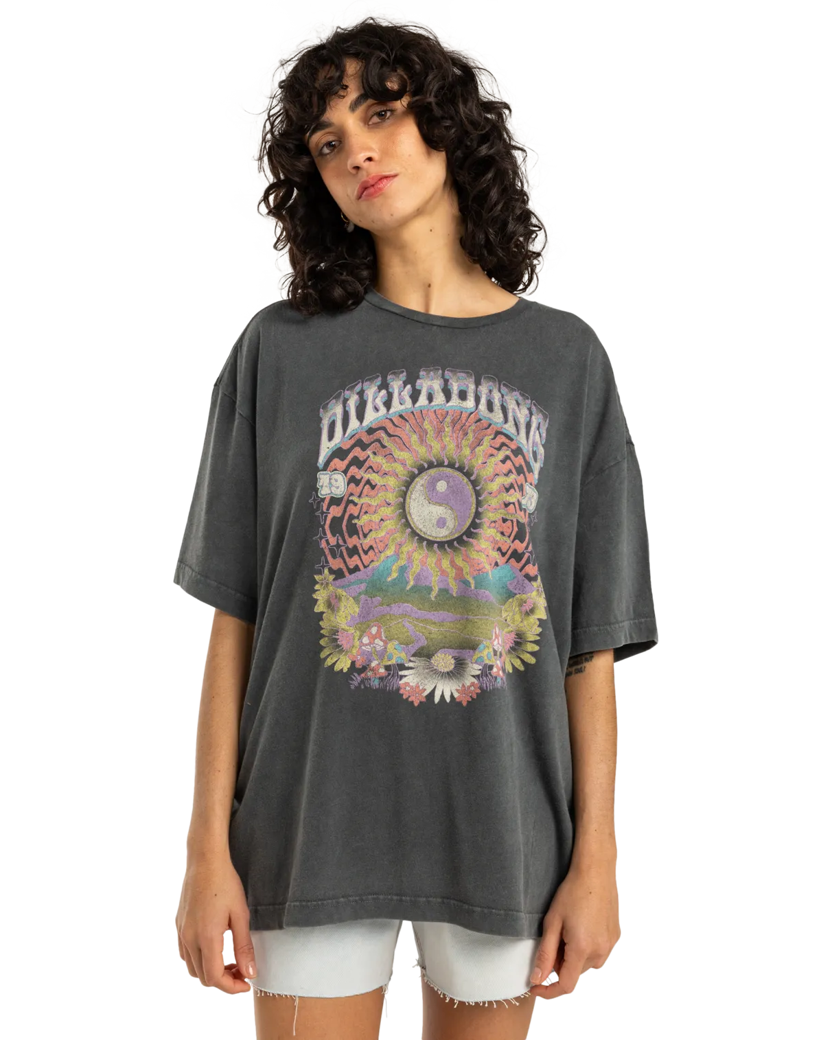 Celio Grande T-Shirt in Off Black