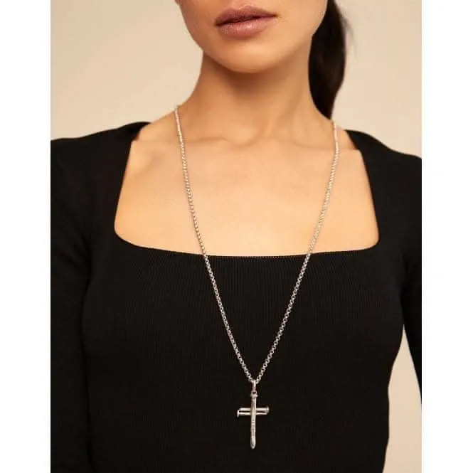Chain 2 Silver Metal Necklace Unode50 Jewelry And Accessories
