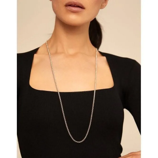 Chain 2 Silver Metal Necklace Unode50 Jewelry And Accessories