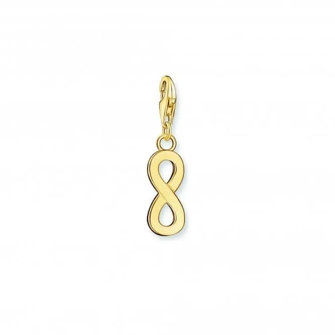 Charmista Gold Plated Infinity Charm 1990-413-39 Thomas Sabo Collectable Charms