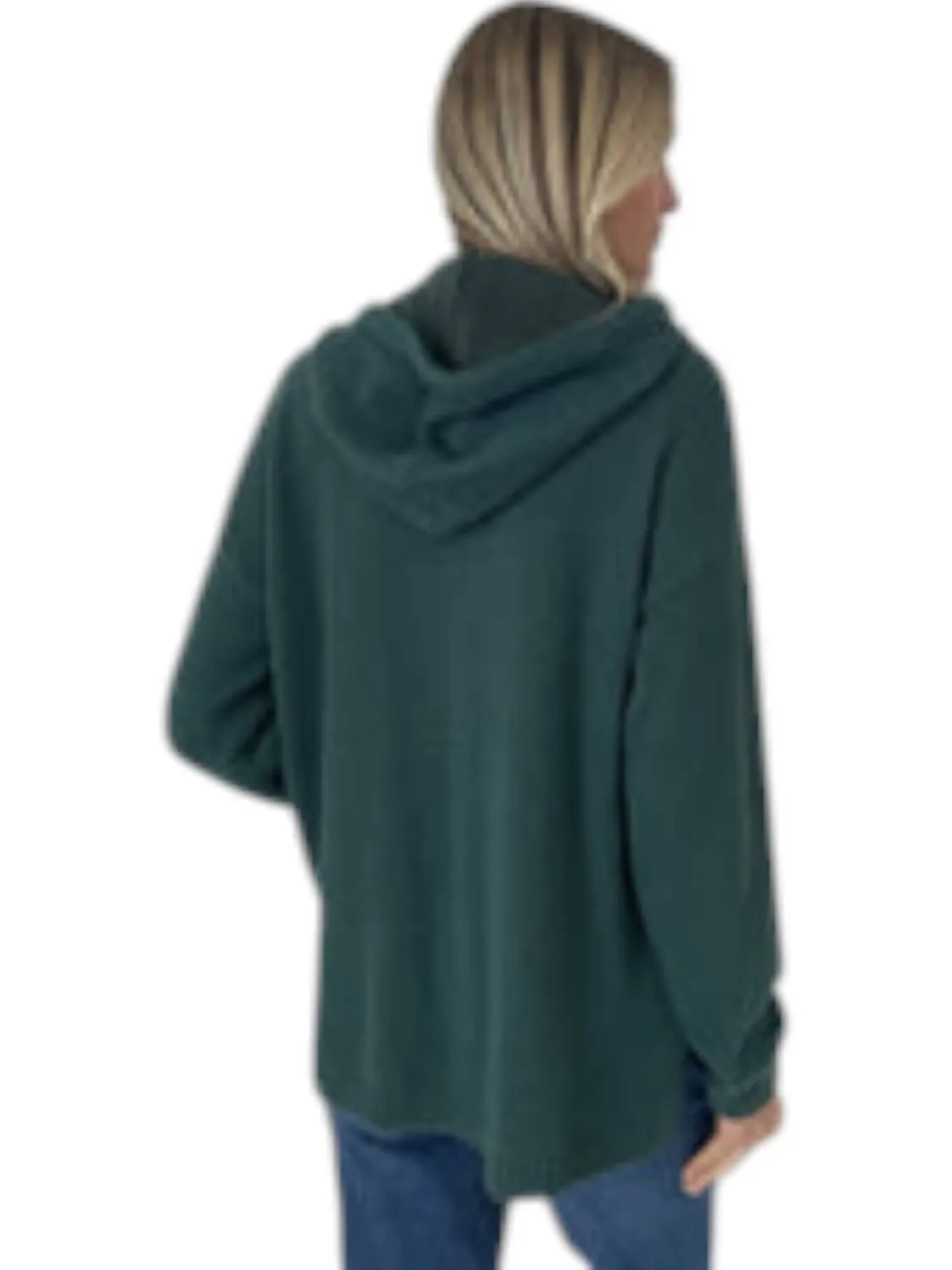 Cheers Graphic Hoodie In Green