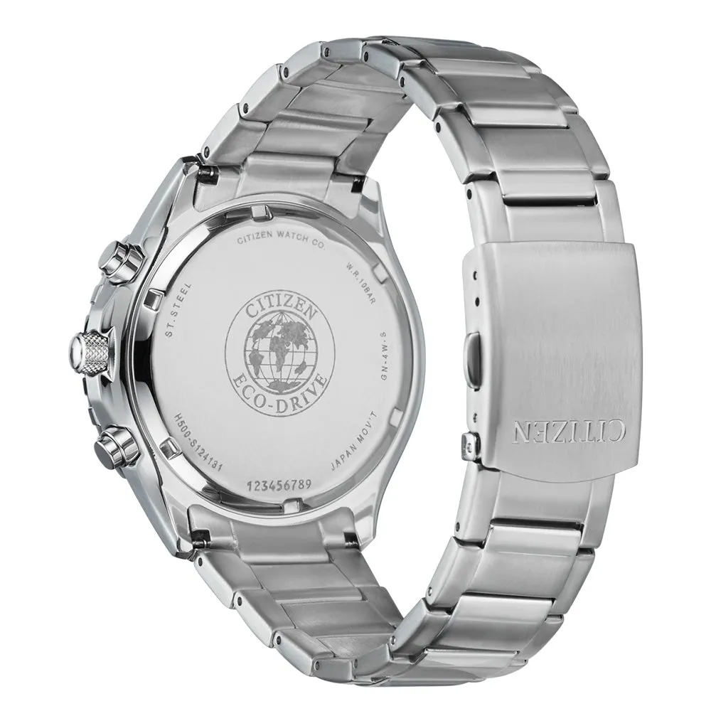 Chronograph Mens Watches Citizen Eco-Drive AT2387-52E Chronograph