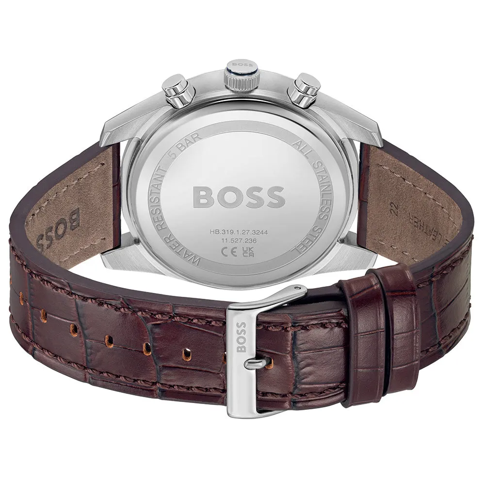 Chronograph Mens Watches Hugo Boss Skytraveller 1514194 Chronograph