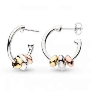 Coast Tumble Golden Hoop Earrings 60195GRG Kit Heath Jewelry And Accessories