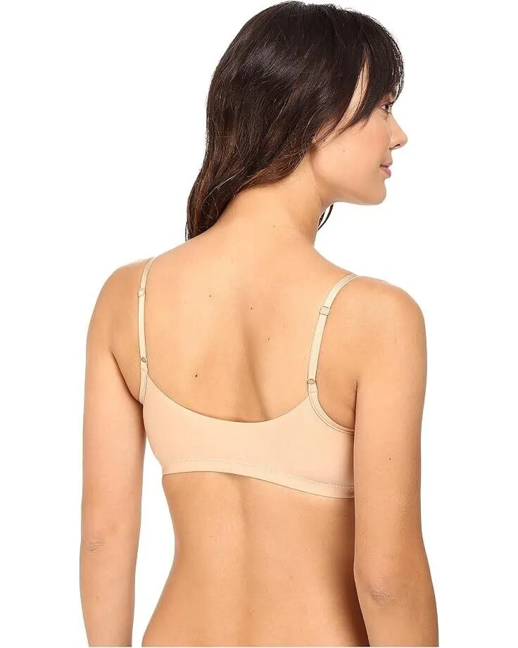 Commando Butter Bra Women's XS Beige Stretch Scoop Neck Bralette Beach JDM123