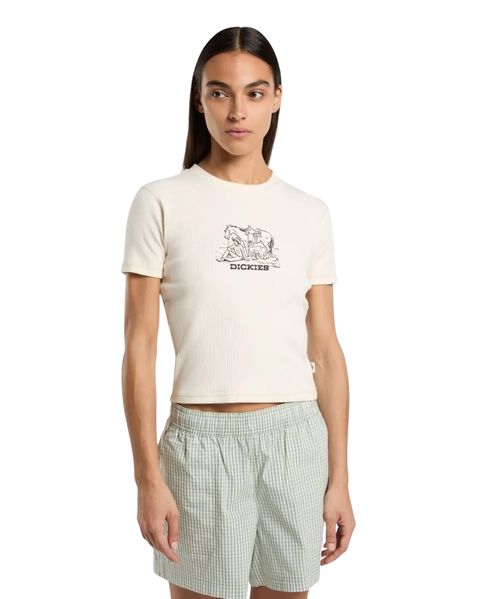 Companion Center Logo T-Shirt in Whitecap Grey