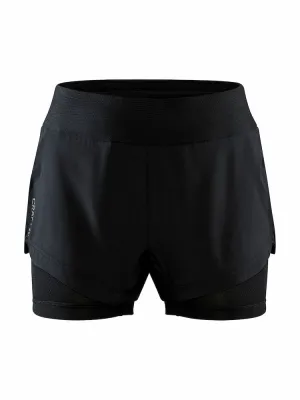 Craft Men's ADV Essence 2 in 1 Shorts in Black SS25
