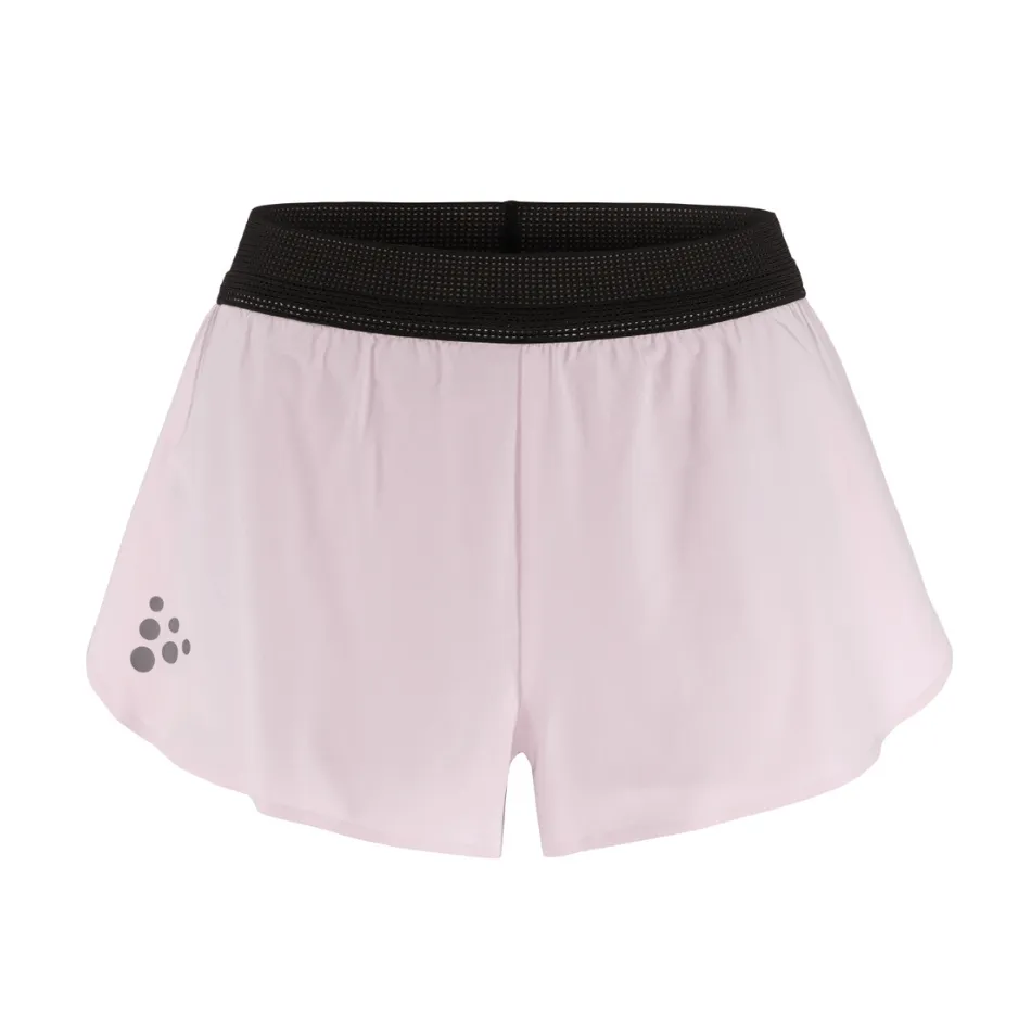 Craft Women's Pro Hypervent Split Shorts 2 in Aster SS25