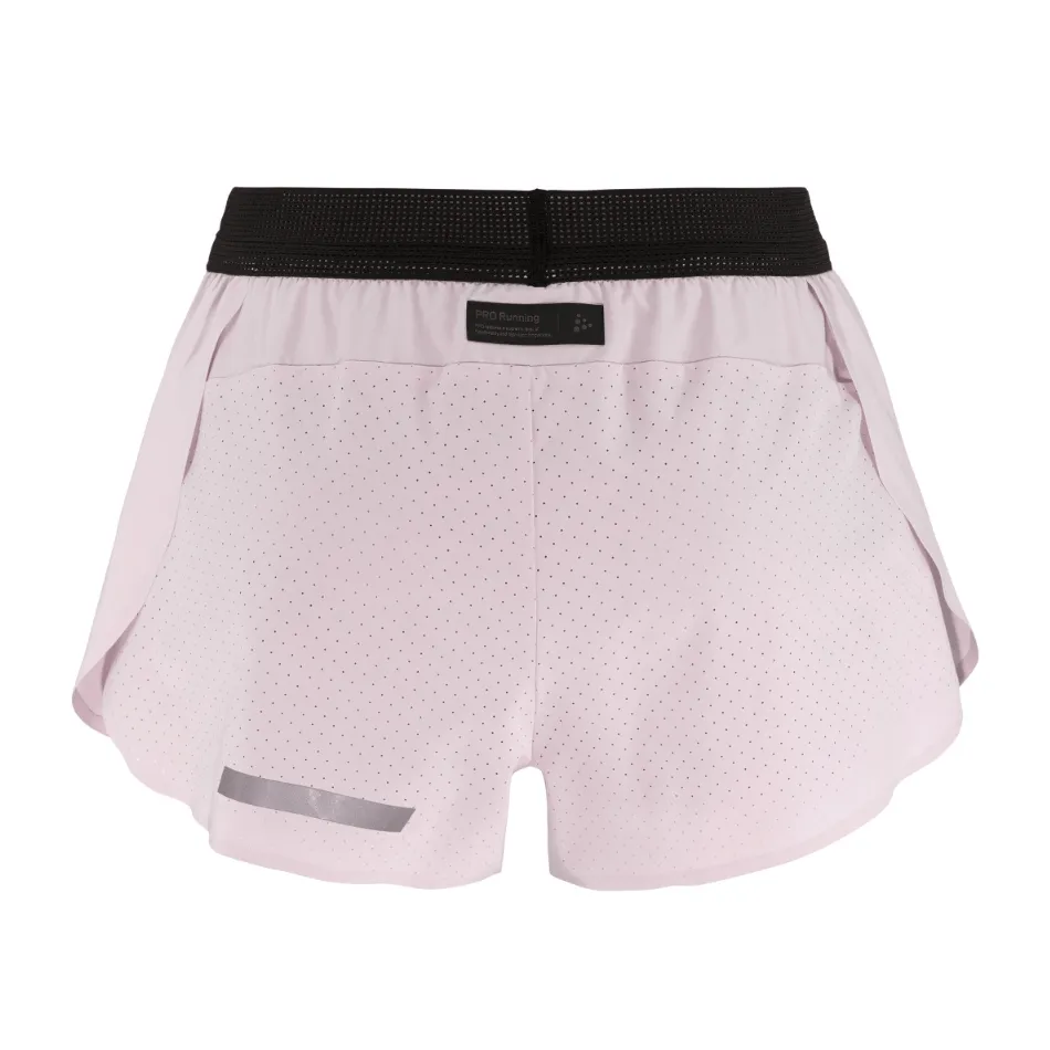 Craft Women's Pro Hypervent Split Shorts 2 in Aster SS25