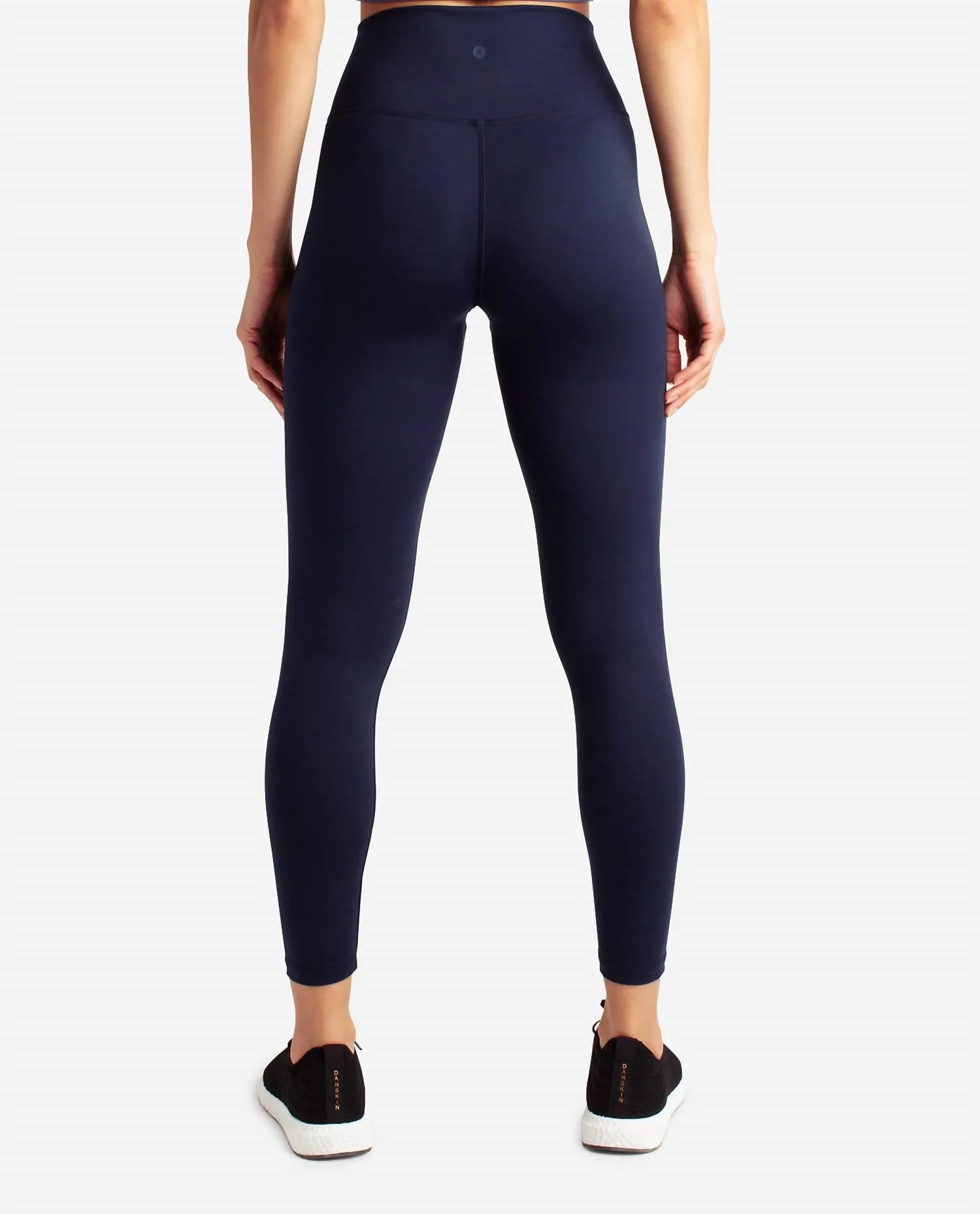 Crossover Waist 7/8 Legging In Neo Navy