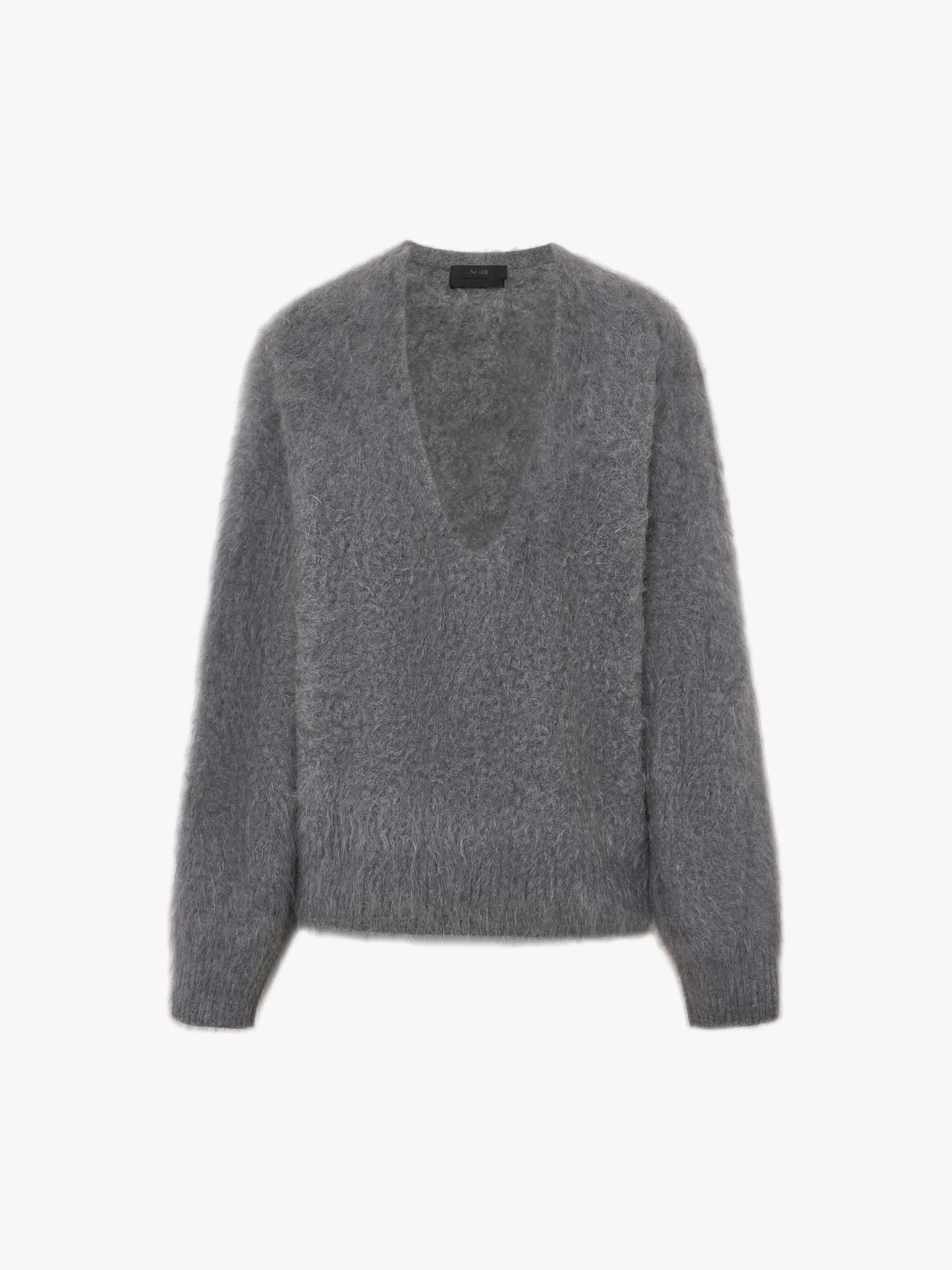 Deep V-neck Cashmere Sweater