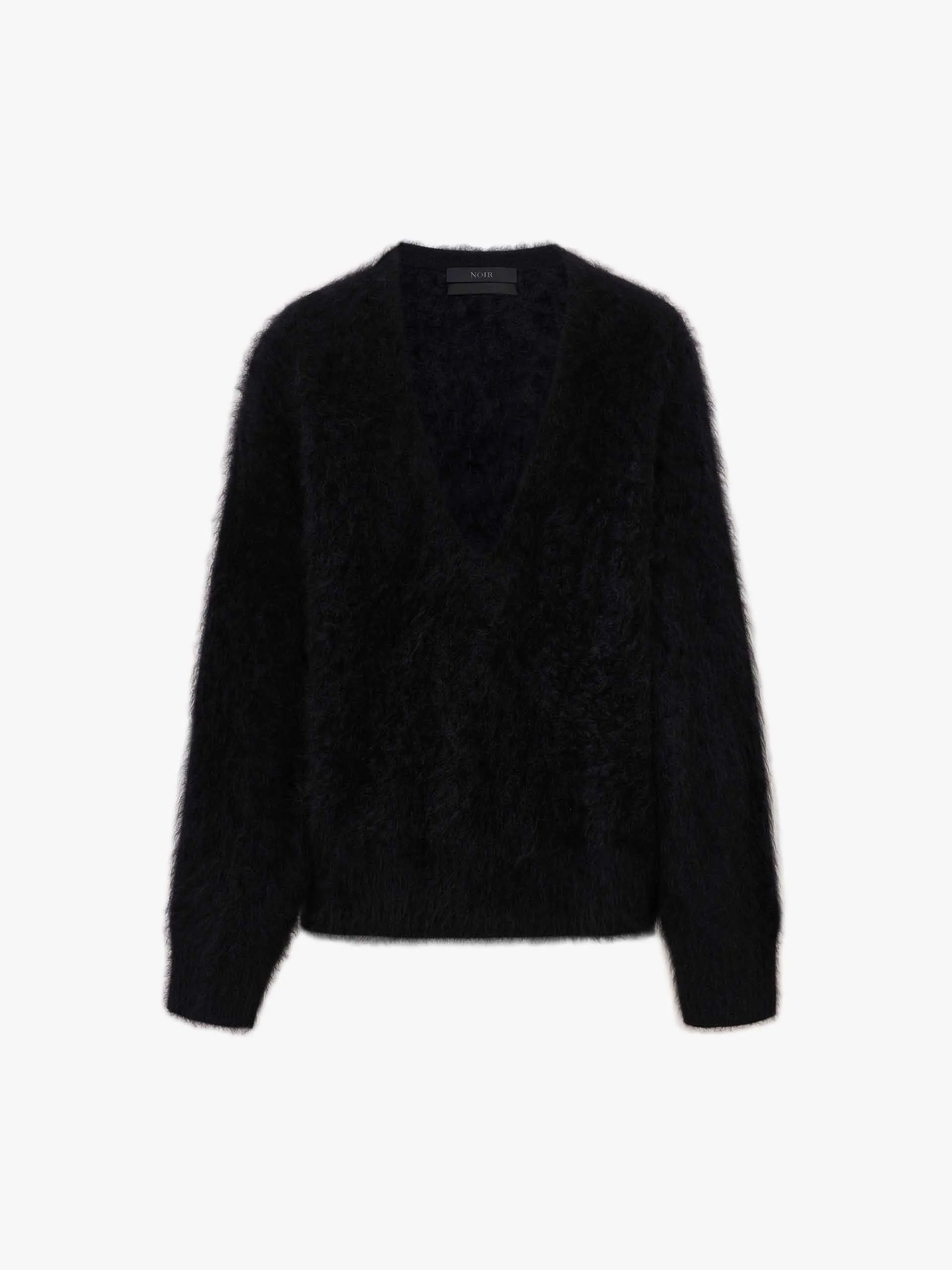 Deep V-neck Cashmere Sweater