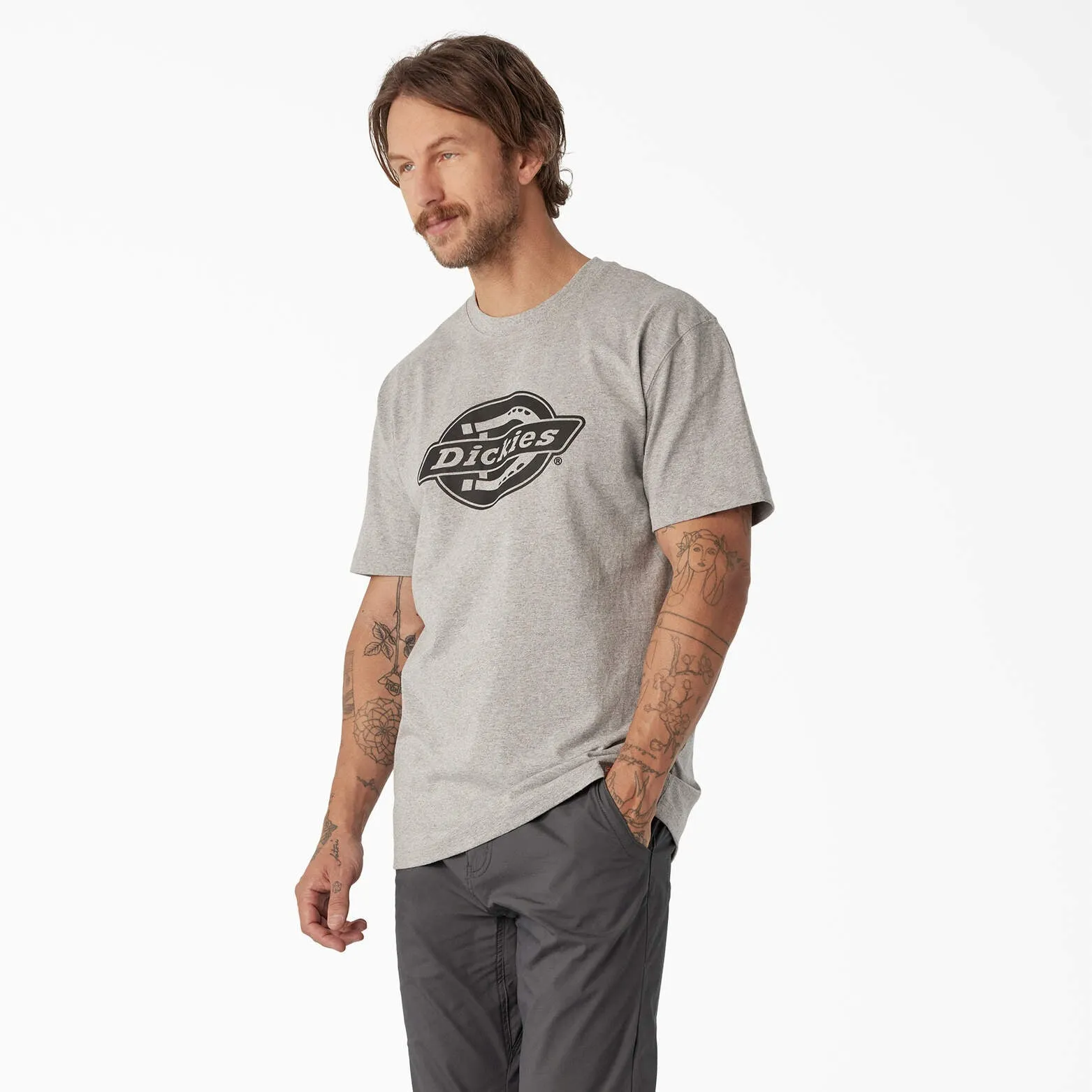Dickies Short Sleeve Heavyweight Logo T-Shirt
