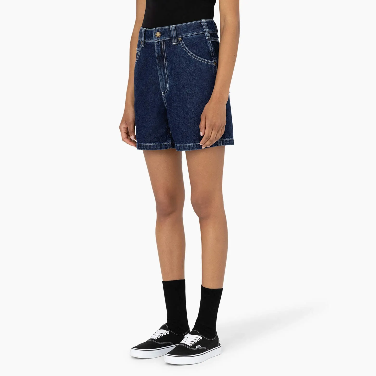 Dickies Women's Carpenter Jean Shorts, 5"