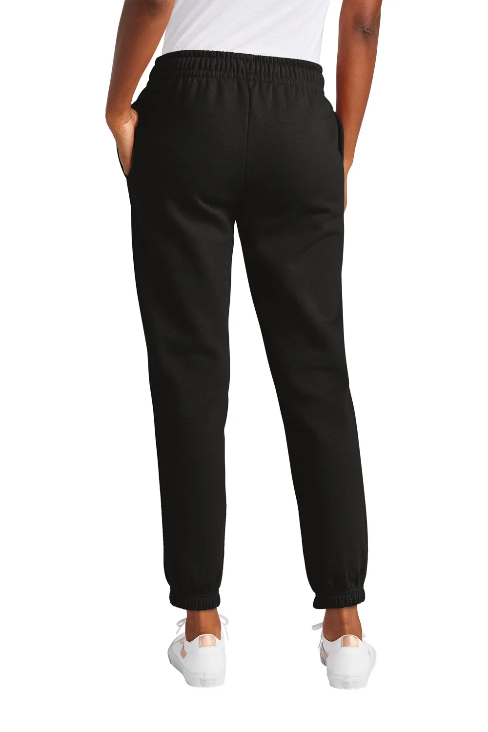 District Womens V.I.T. Fleece Sweatpants w/ Pockets - Black