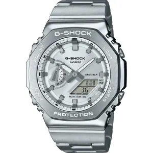 Diving Mens Watches G-Shock GM2110D-7A G-Steel Metal Covered 'CasiOak'