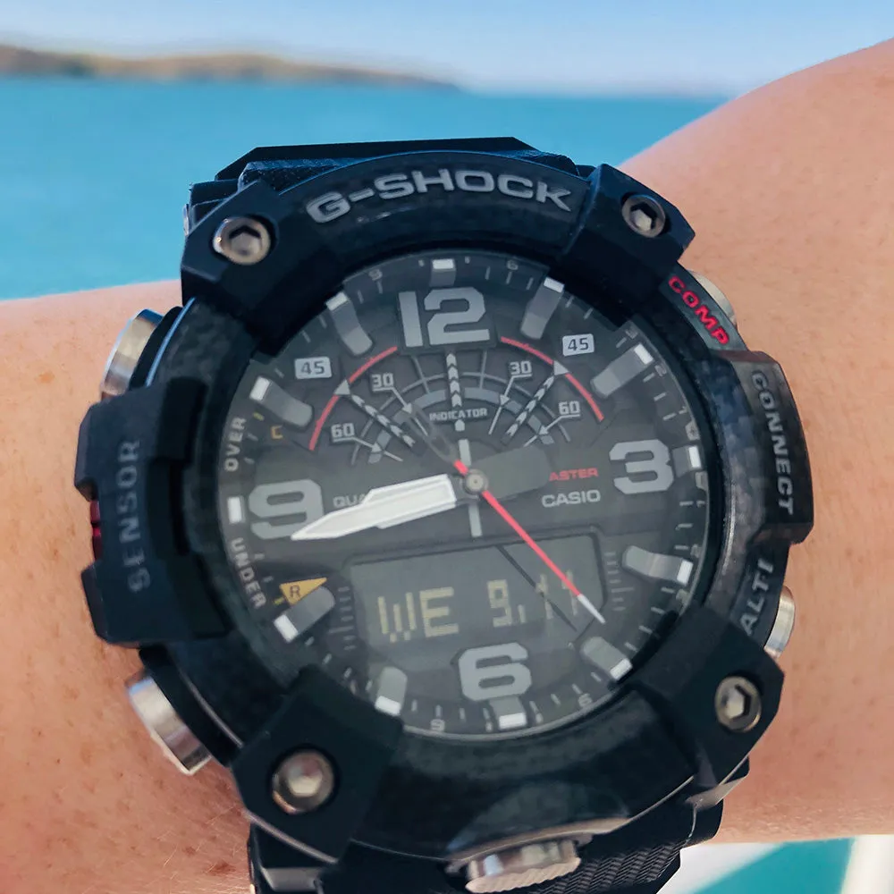Diving Mens Watches G-Shock Mudmaster GGB100-1A Smartphone Link Connectivity