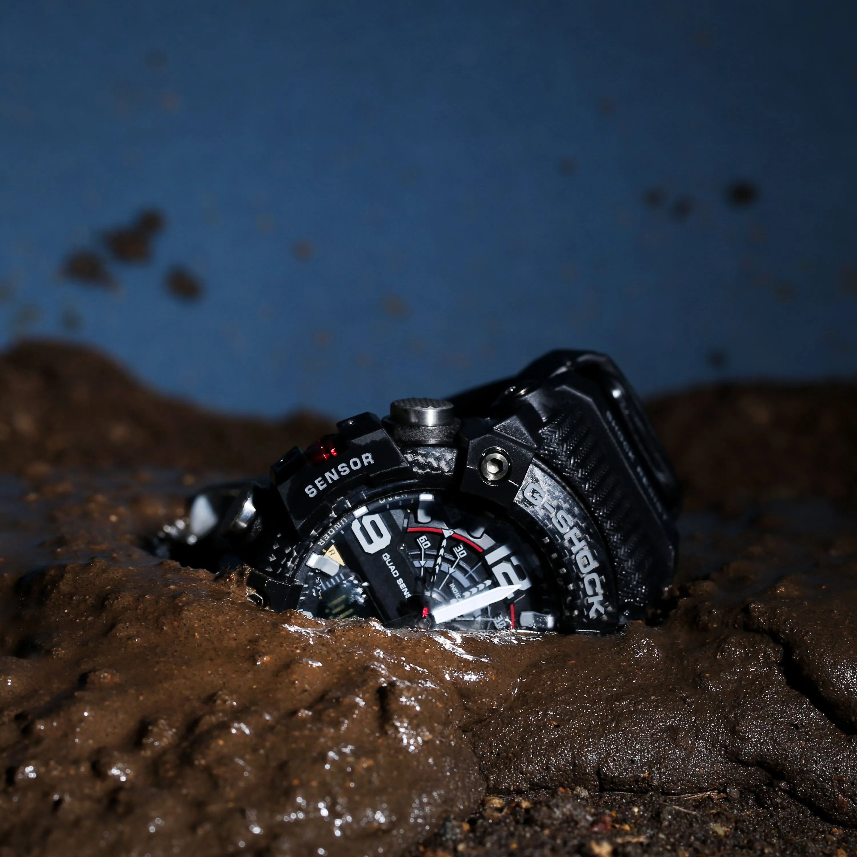 Diving Mens Watches G-Shock Mudmaster GGB100-1A Smartphone Link Connectivity