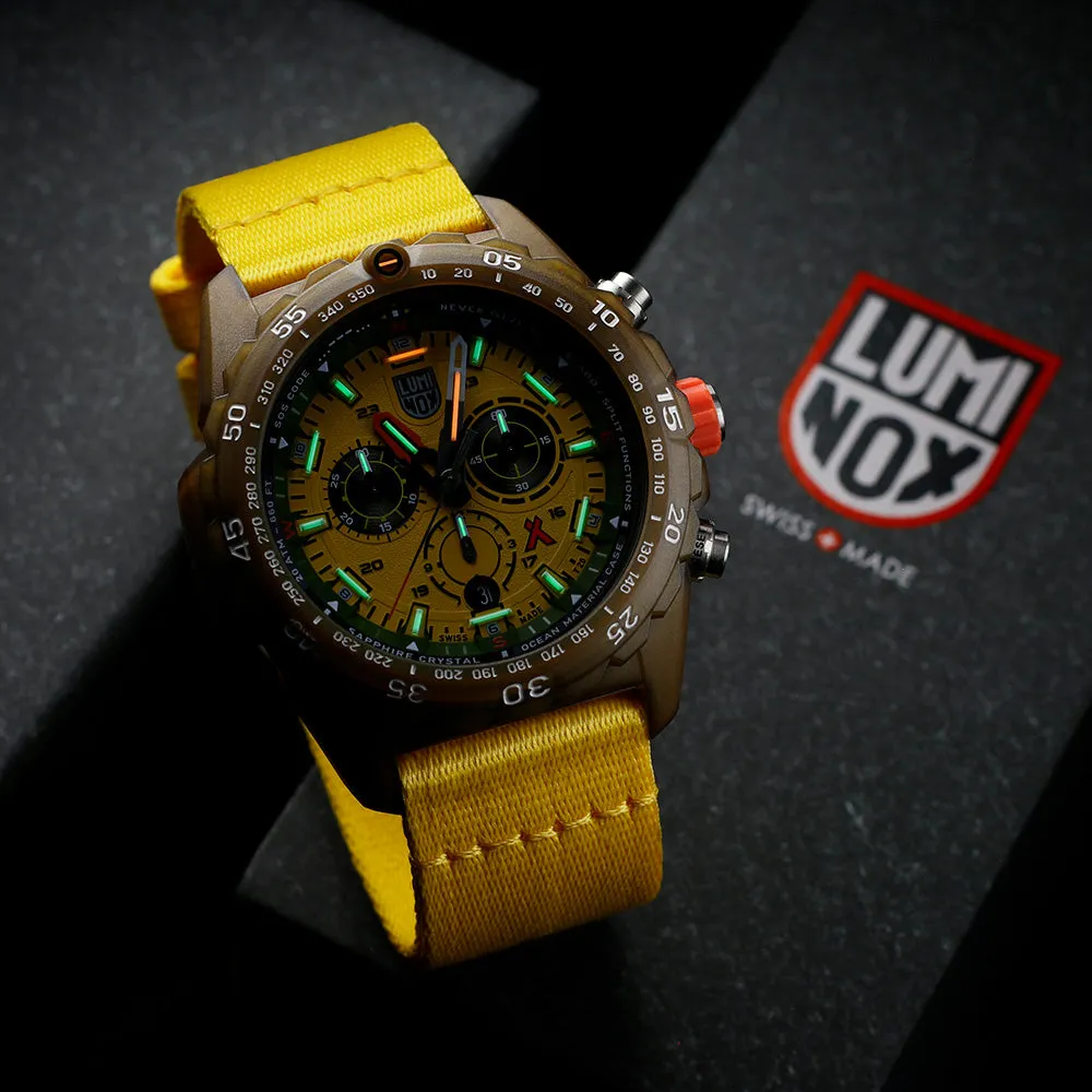 Diving Mens Watches Luminox XB3745ECO Bears Grylls Survival ECO Master