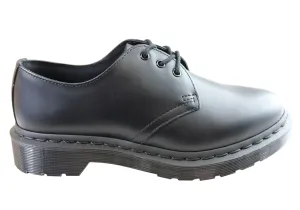Dr Martens 1461 Mono Black Smooth Lace Up Comfortable Unisex Shoes Dr Martens Shoes