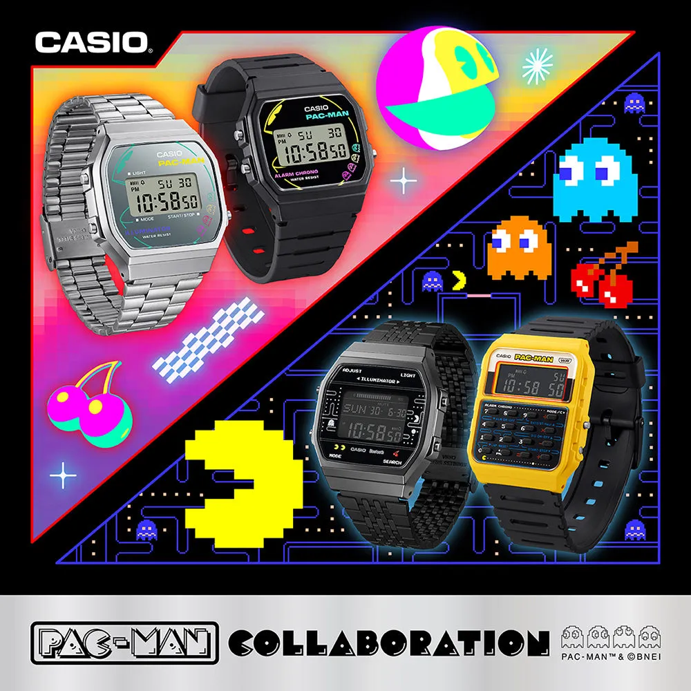 Dress Mens Watches Casio CA53WPC-1B Pac-Man Collaboration
