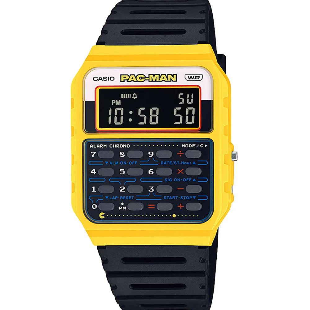 Dress Mens Watches Casio CA53WPC-1B Pac-Man Collaboration