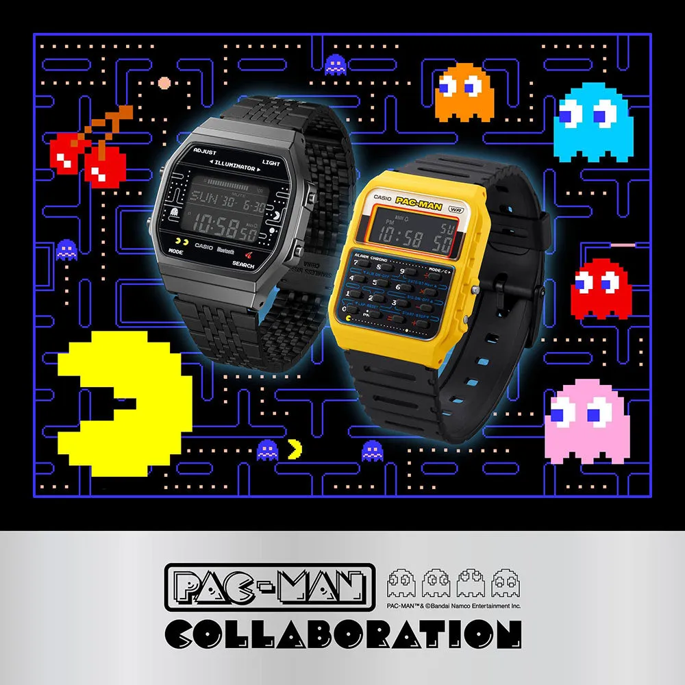 Dress Mens Watches Casio CA53WPC-1B Pac-Man Collaboration