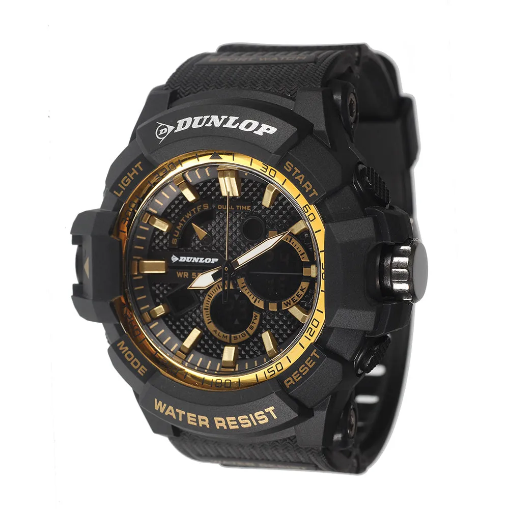 Dress Mens Watches Dunlop DUN295-G01 Multi-Function Sports