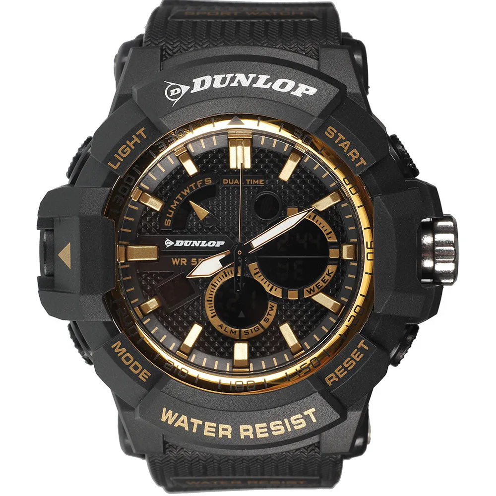 Dress Mens Watches Dunlop DUN295-G01 Multi-Function Sports
