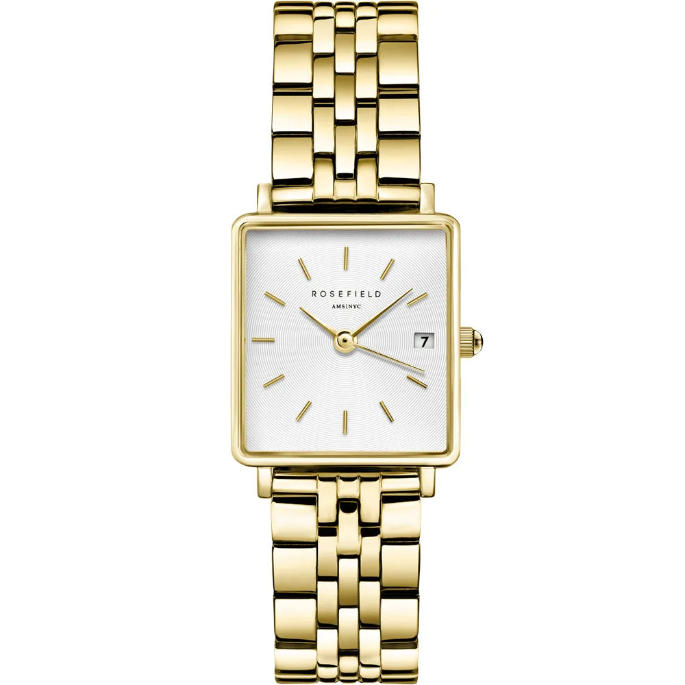 Dress Womens Watches Rosefield QMWSG-Q021 Mini Boxy