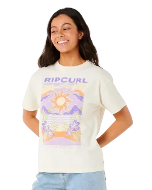 Dune Dancer Relaxed T-Shirt in Bone
