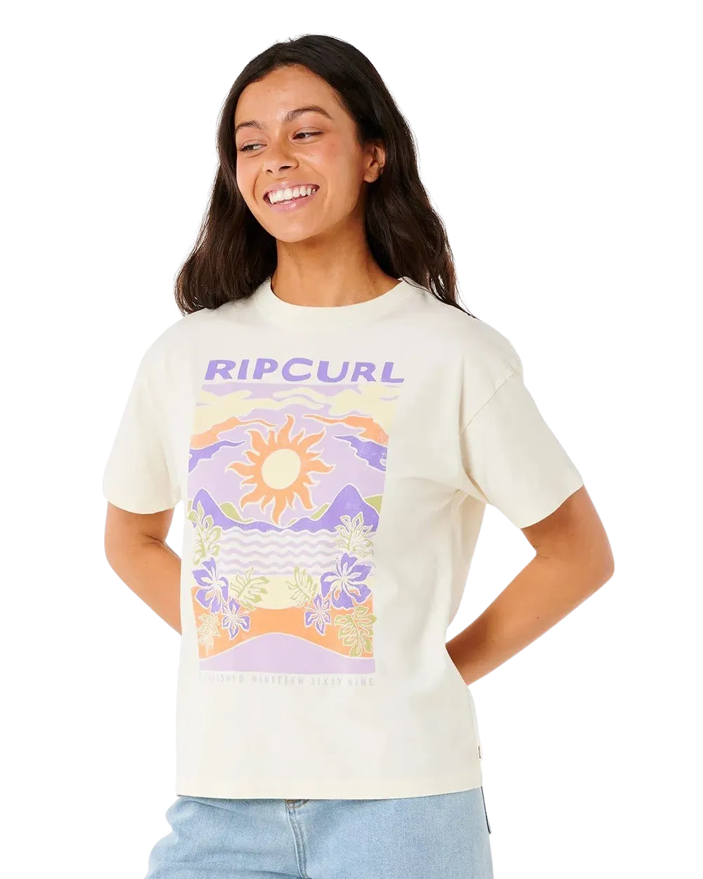 Dune Dancer Relaxed T-Shirt in Bone