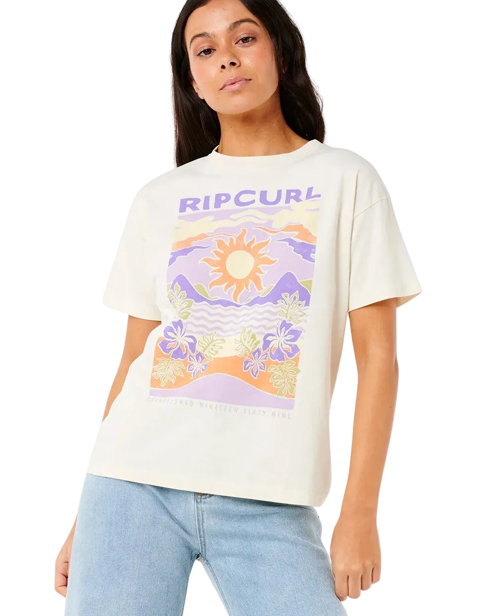 Dune Dancer Relaxed T-Shirt in Bone