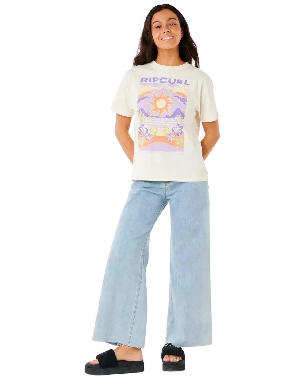 Dune Dancer Relaxed T-Shirt in Bone