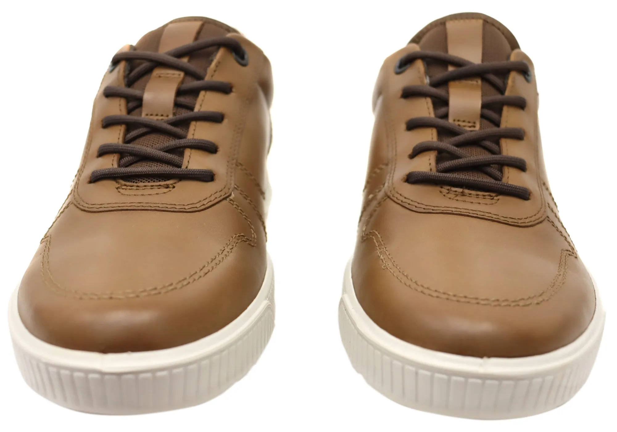 ECCO Mens Byway Comfortable Leather Casual Lace Up Shoes ECCO Shoes