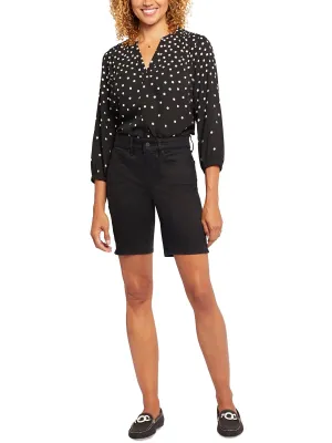 Ella Womens High Rise Mini Denim Shorts