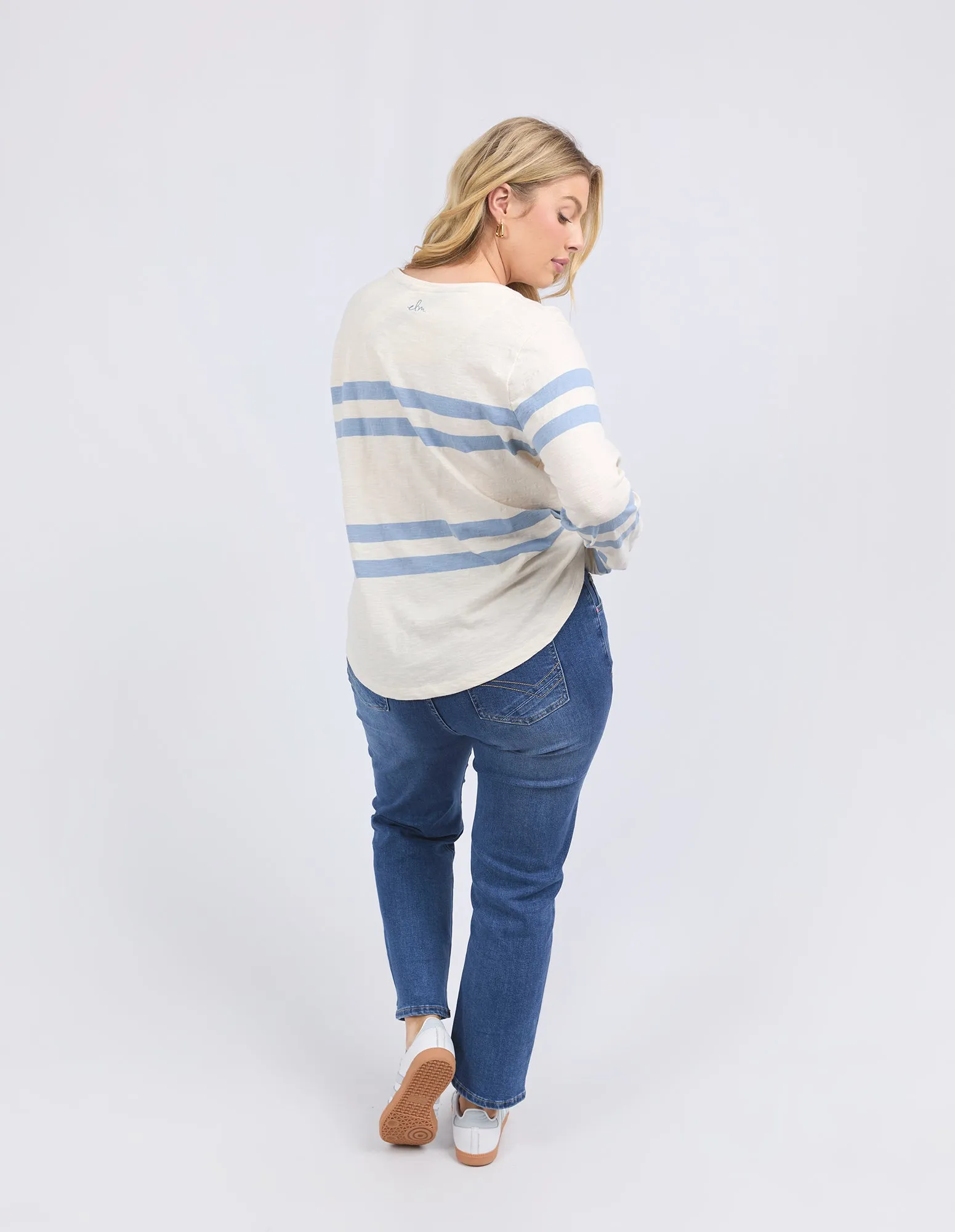 Elm Allegra L/S Tee Marshmallow