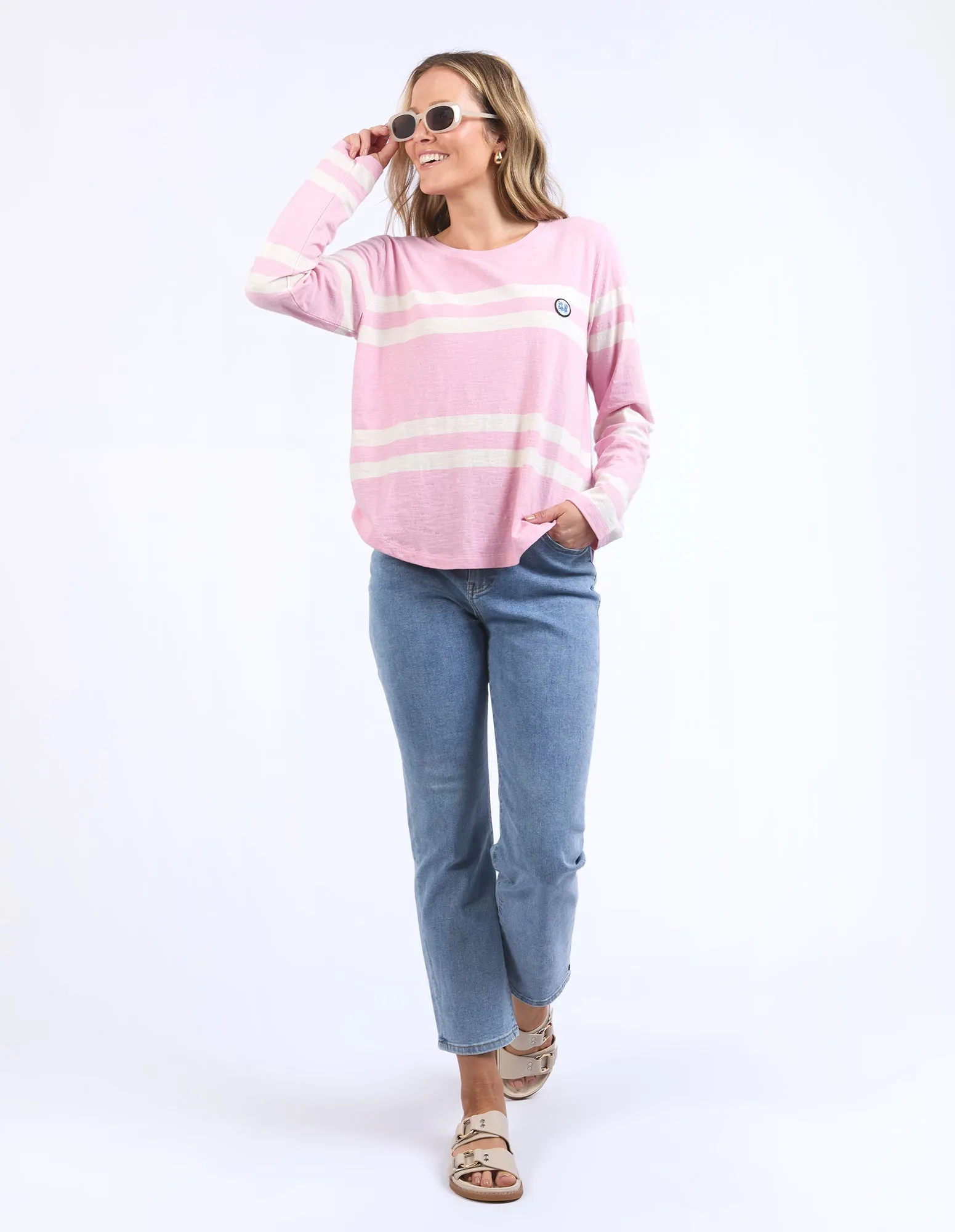 Elm Allegra L/S Tee Soft Pink